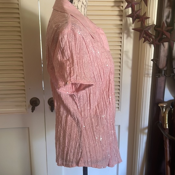 Fred David pink blouse - Picture 2 of 8